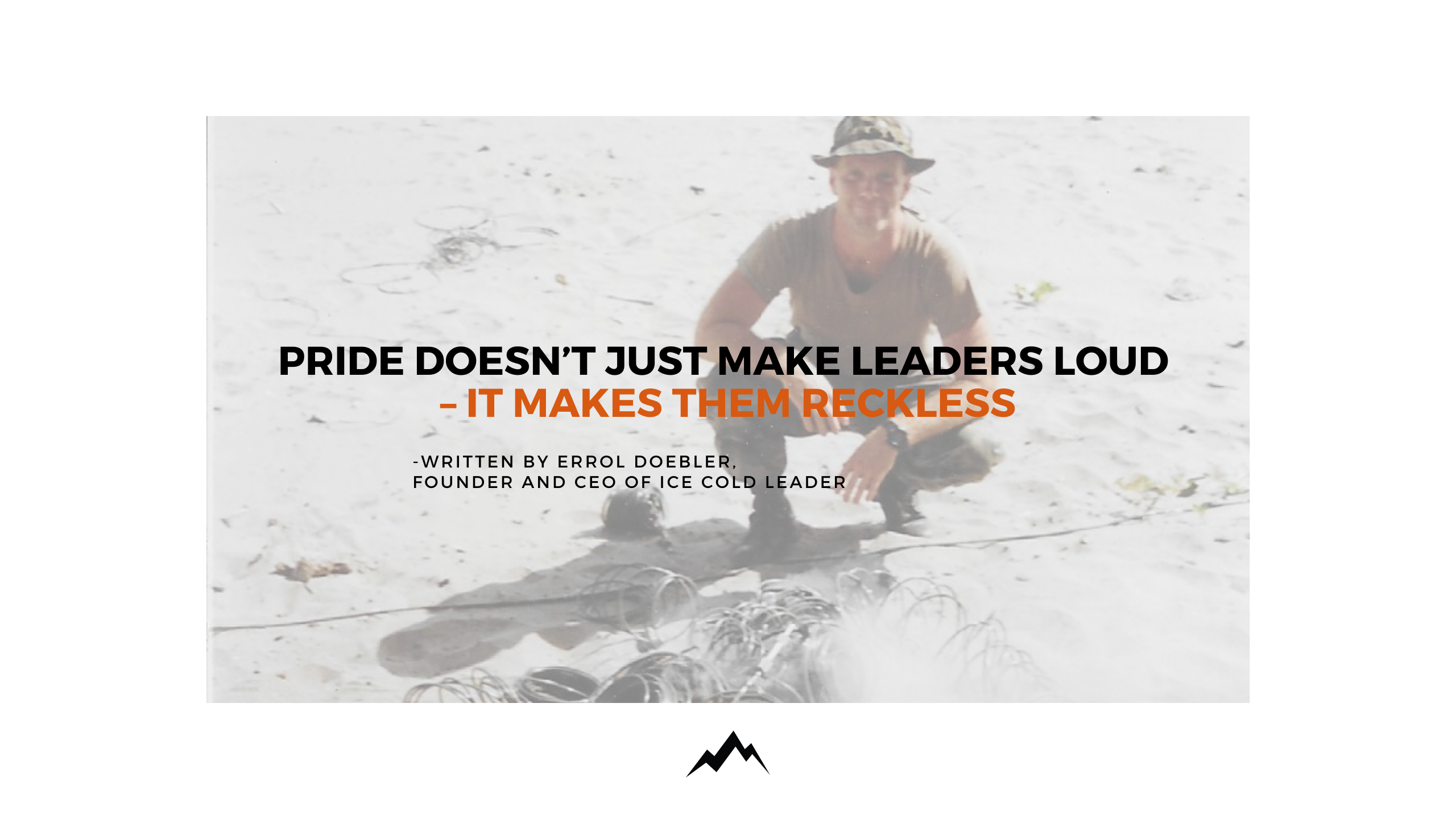 Pride Doesn’t Just Make Leaders Loud — It Makes Them Reckless